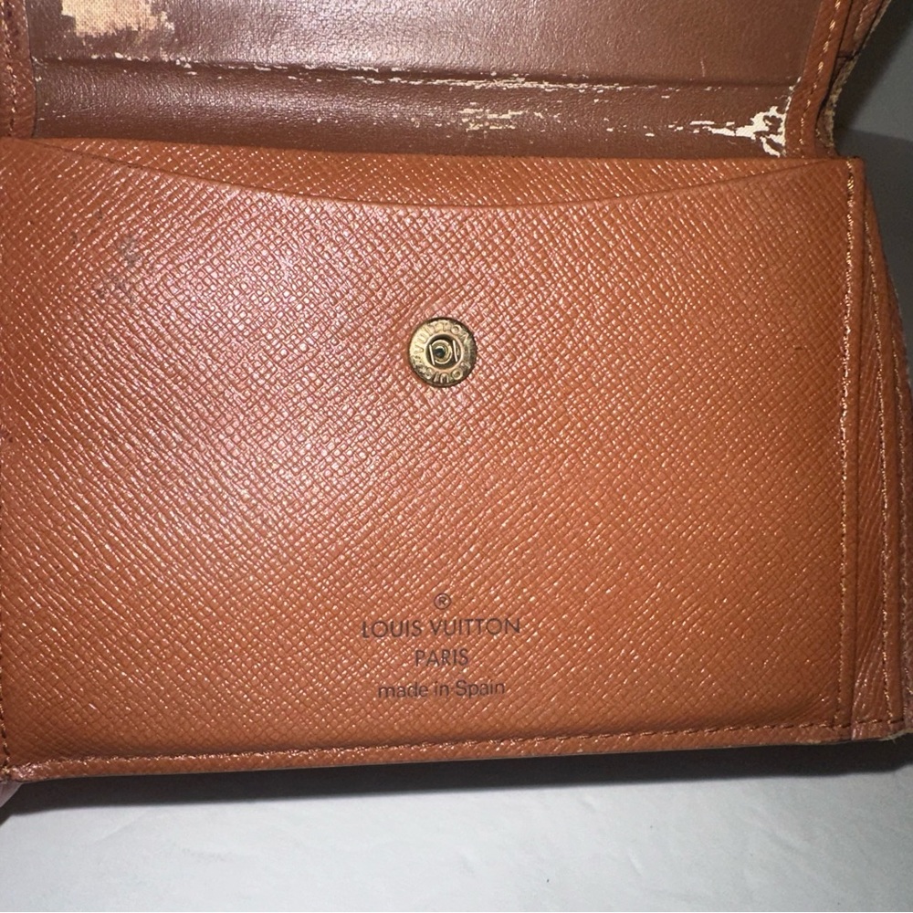 Louis Vuitton PROJECT Bifold Passport Holder Coin Pouch Monogram Leather Ca0947 - Picture 7 of 17